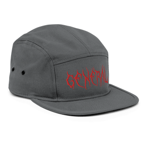 General Camper CapEmbrace the power of General Heavy Metal Style with our Camper Cap. This structured, low-fitting cap features a firm front panel, ensuring a bold statement. Crafted just for you upon order, the slight delay is the mark of a personalized