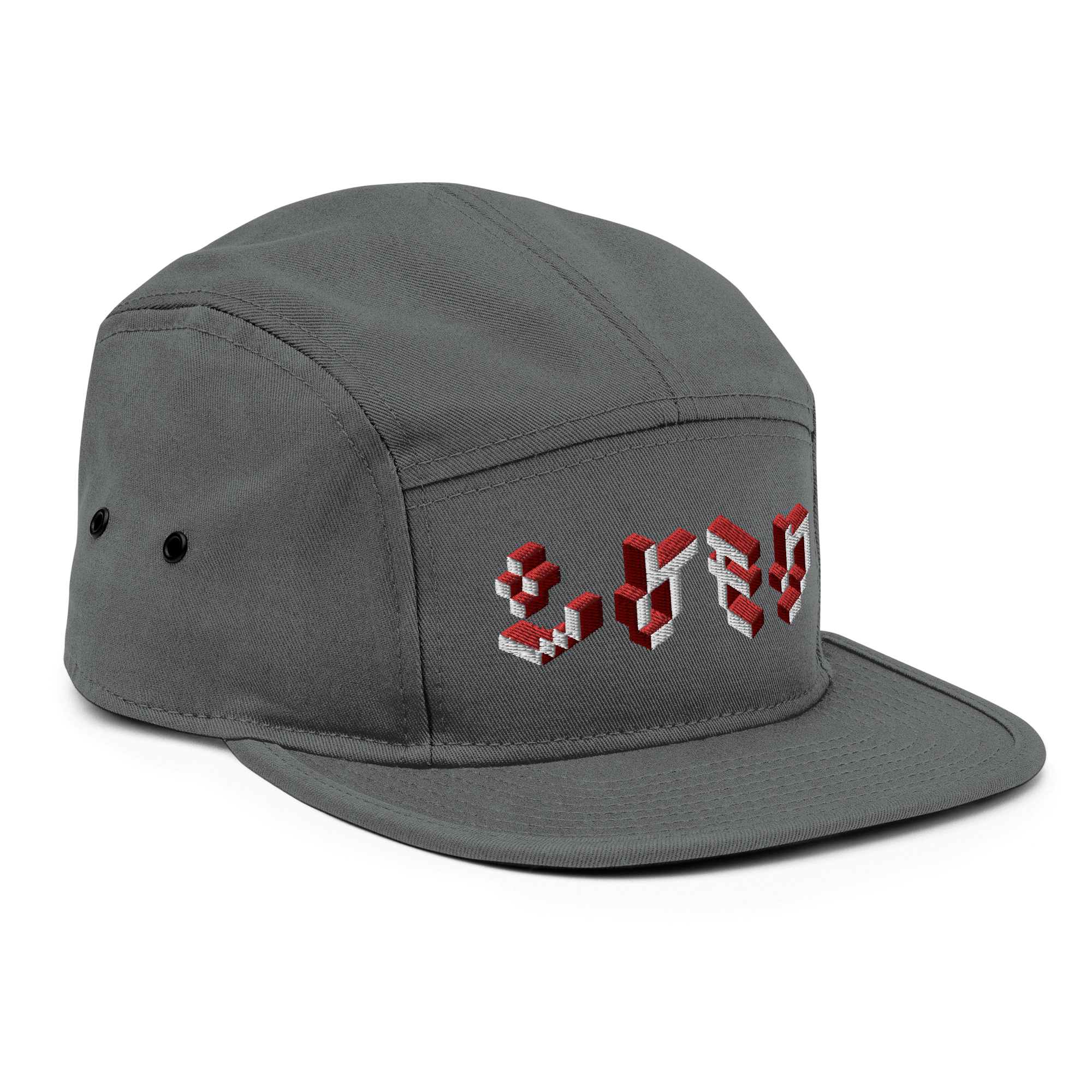 Shikemoku Camper CapUnleash nostalgia with our 8-bit 'Shikemoku' design in Katakana Japanese, capturing the essence of 'Cigarette Butt.' This structured camper cap boasts a firm front panel, tailored just for you upon ordering. While it takes a bit longer
