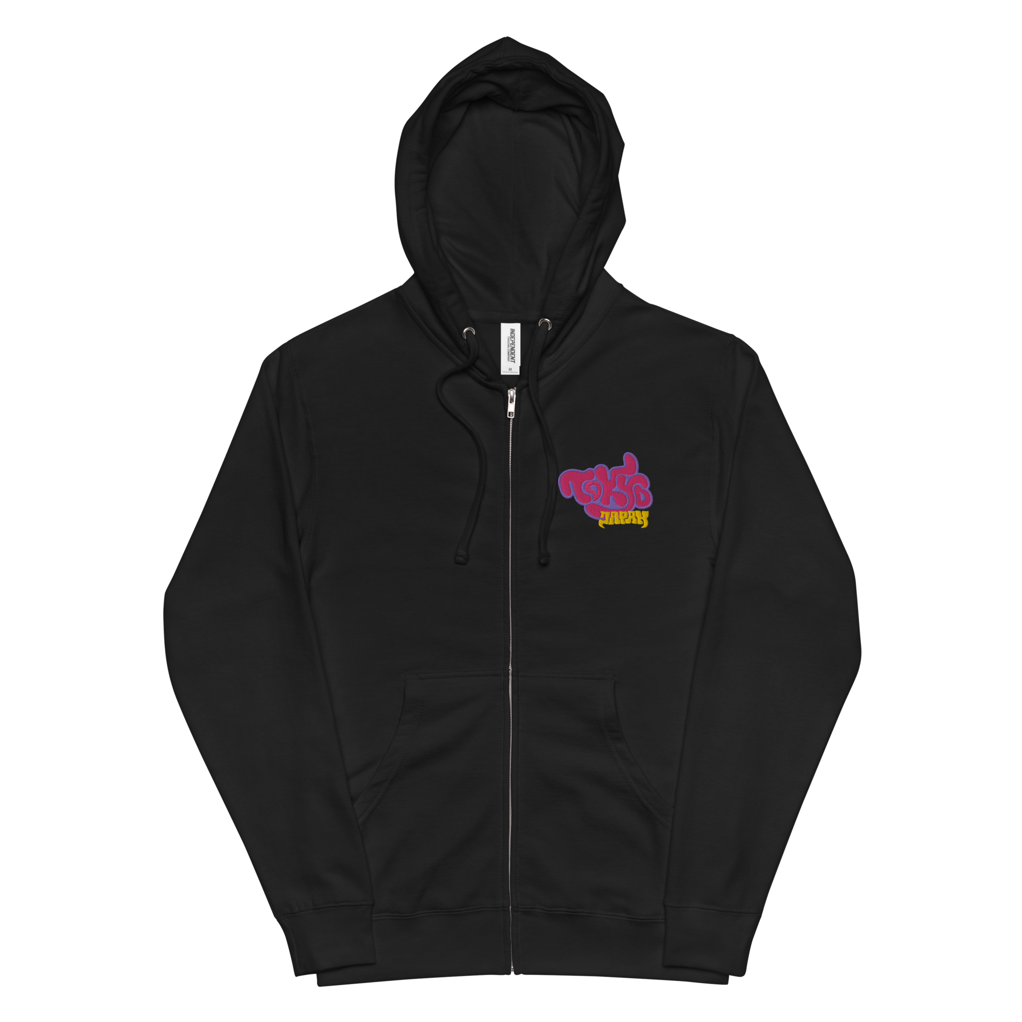 Tokyo Japan Embroidery Zip Up HoodieWrap yourself in the essence of Tokyo with our Tokyo Japan Embroidery Zip Up Hoodie. Crafted from premium quality fleece and featuring a jersey-lined hood, this unisex zip-up is your ticket to cozy comfort in style. Pai