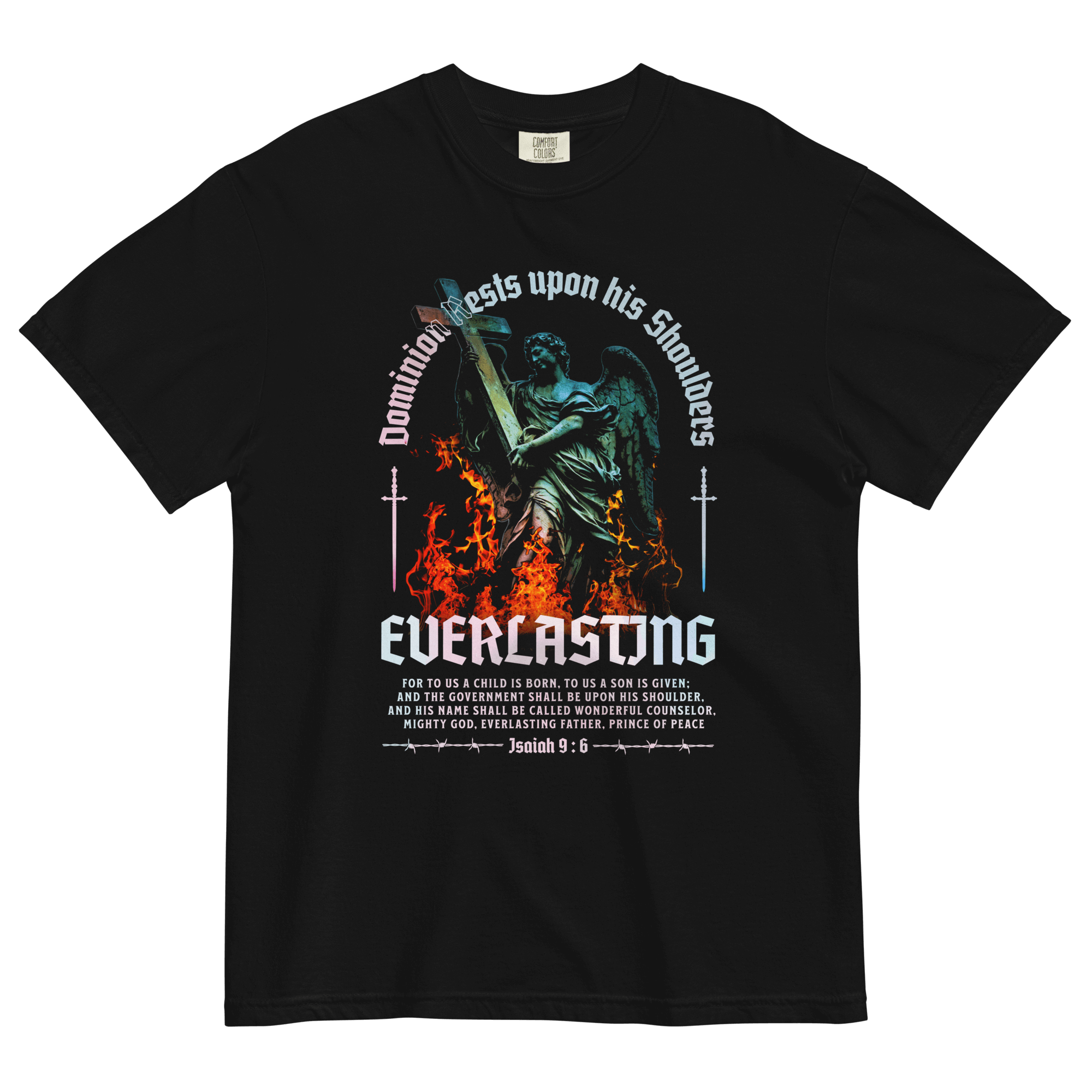 Everlasting T-shirtSnag our Everlasting T-shirt! Soft 100% cotton, relaxed Y2K vibe, durable design. Your ultimate tee for a timeless layered look. Shop now! • 100% ring-spun cotton • Fabric weight: 6.1 oz/yd² (206.8 g/m²) • Garment-dyed • Relaxed fit • 7
