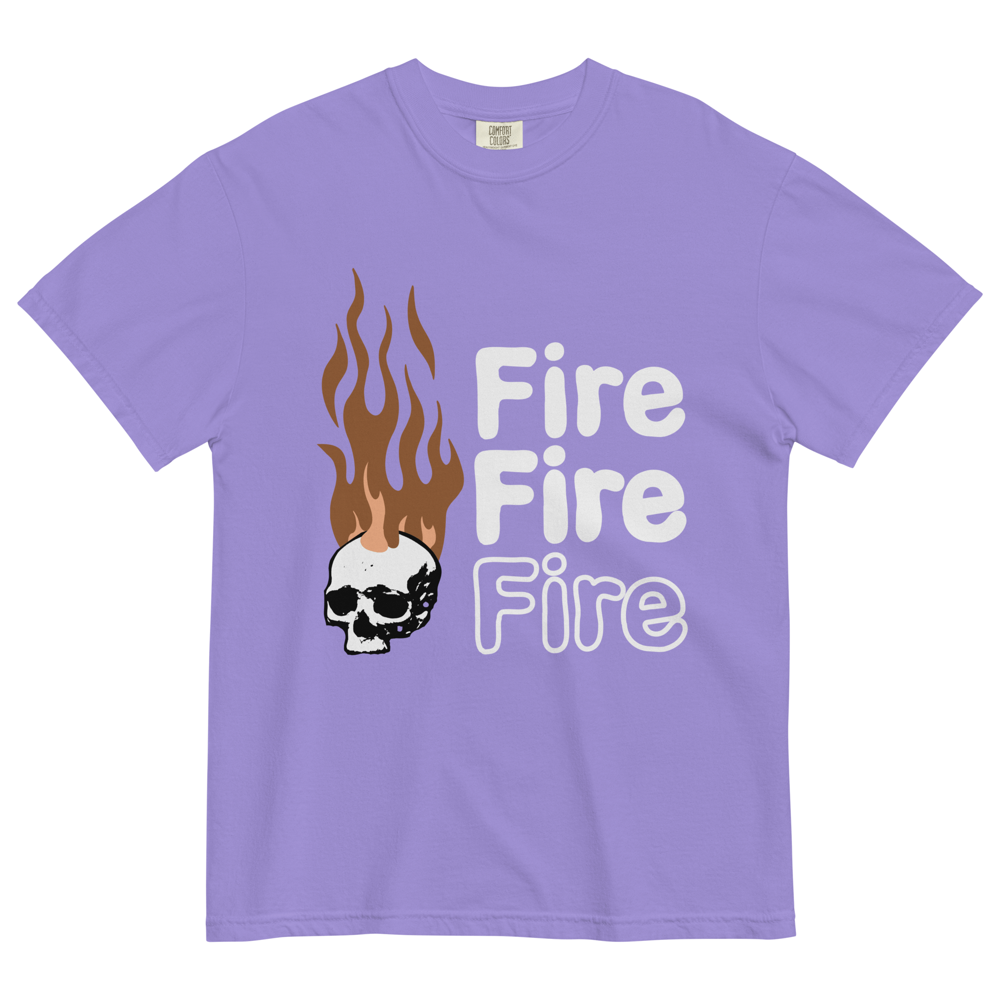 Fire and Skull T-shirt