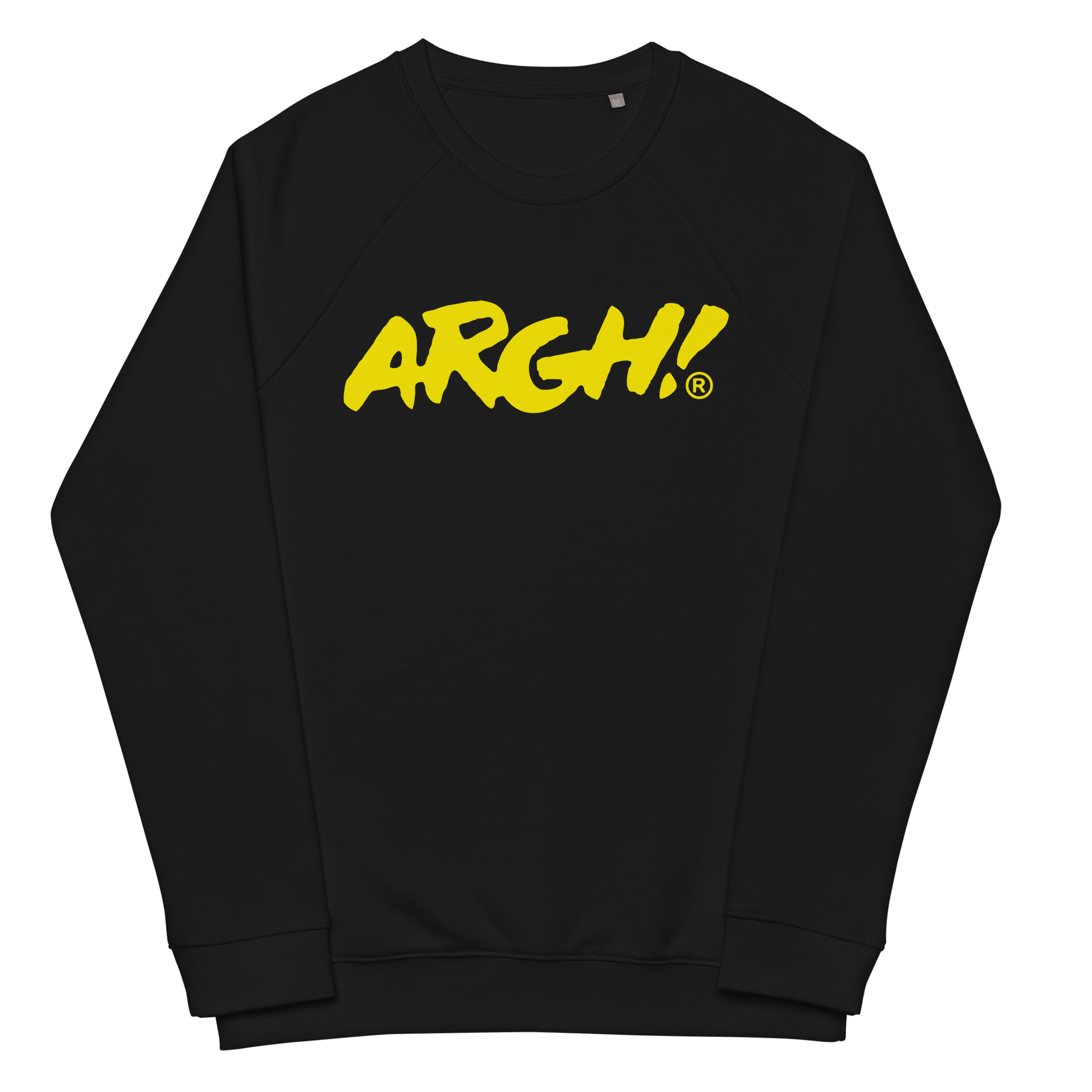 ARGH! Raglan SweatshirtARGH! Raglan Sweatshirt. feel comfy and look stylish at the same time. Mark both tasks as done with the unisex organic raglan sweatshirt. Its brushed fleece lining will make you feel like you’re being hugged by a cloud of softness .