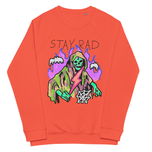 Stay Rad Raglan SweatshirtRad Raglan Royalty! Unleash the cozy rebellion with our Stay Rad Raglan Sweatshirt. Wrap yourself in a symphony of snugness, thanks to the cloud-like softness of its brushed fleece lining. Crafted with 100% cotton coolness on the