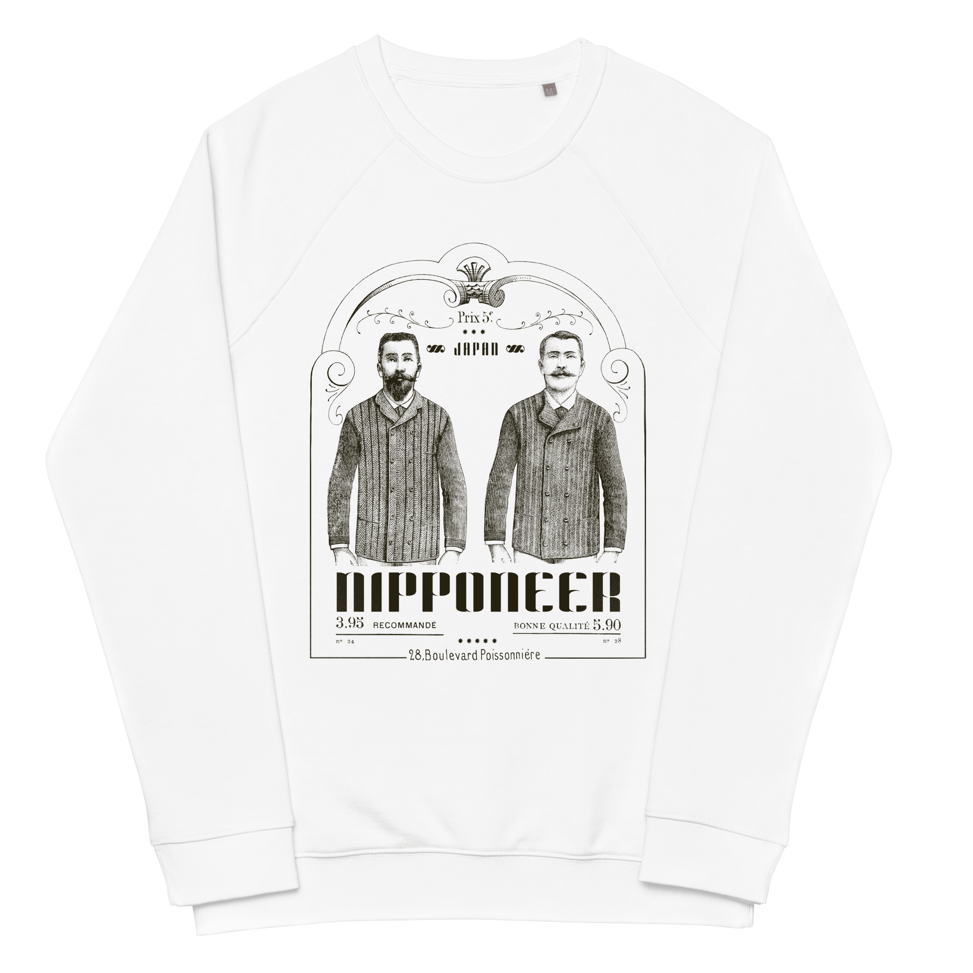 Nipponeer Vtg Raglan SweatshirtWrap up in nostalgic comfort with our Nipponeer Vintage Raglan Sweatshirt. Not just comfy & stylish but 100% organic! Feel like you're hugged by a cloud! • 100% organic cotton exterior • Charcoal Melange’s exterior is 60% or